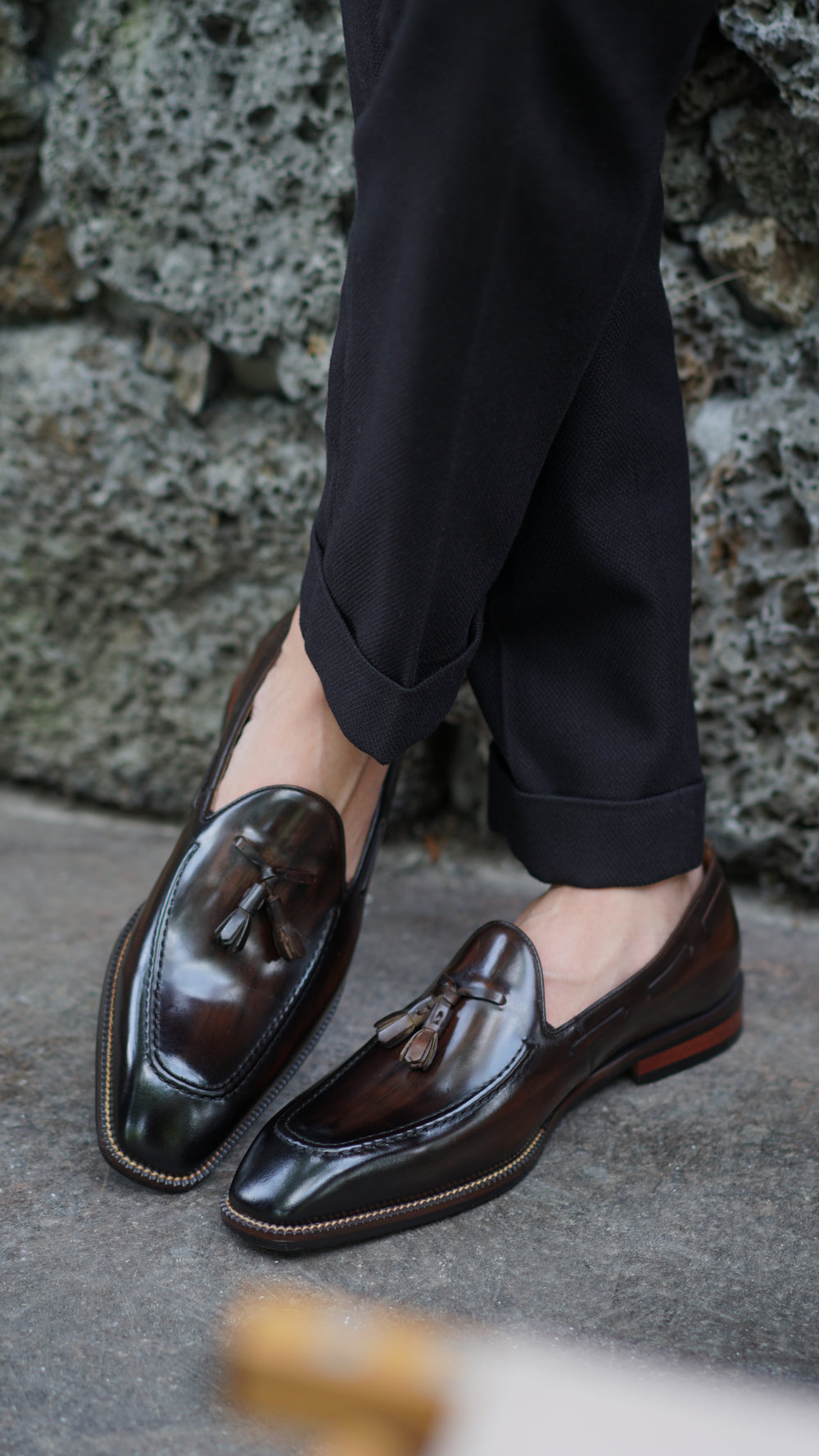 Dapper Luq Collection Tassel Loafer