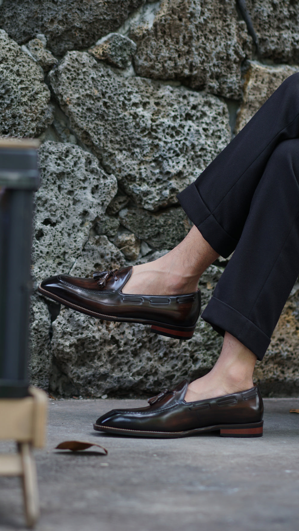 Dapper Luq Collection Tassel Loafer