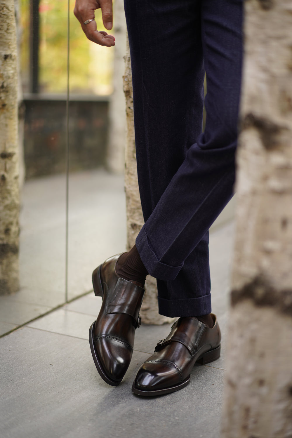 Dapper Luq Collection Double Monk Strap