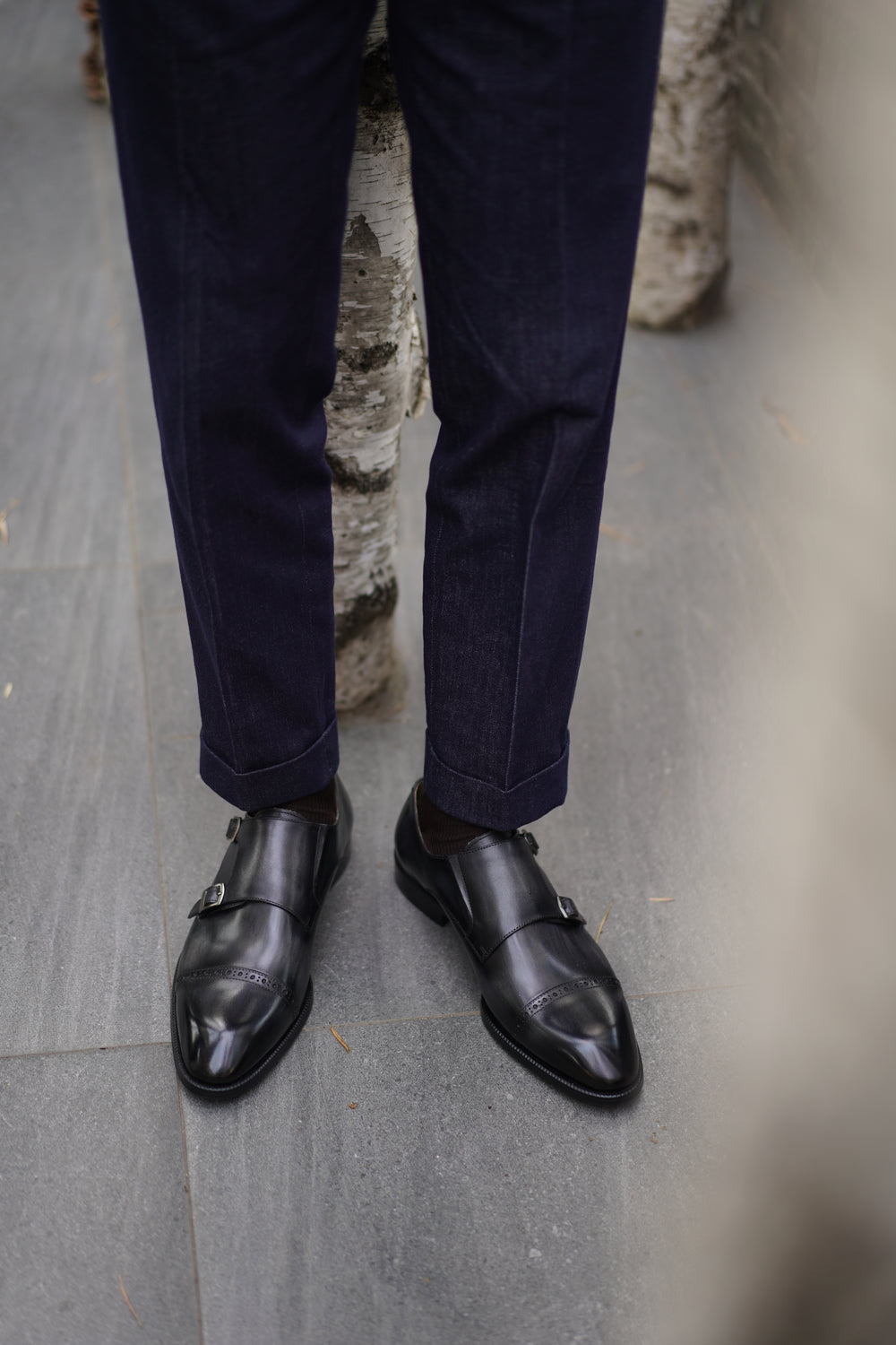 Dapper Luq Collection Double Monk Strap