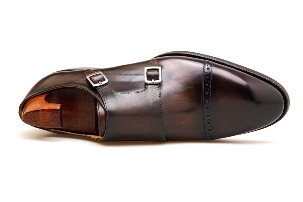 Dapper Luq Collection Double Monk Strap