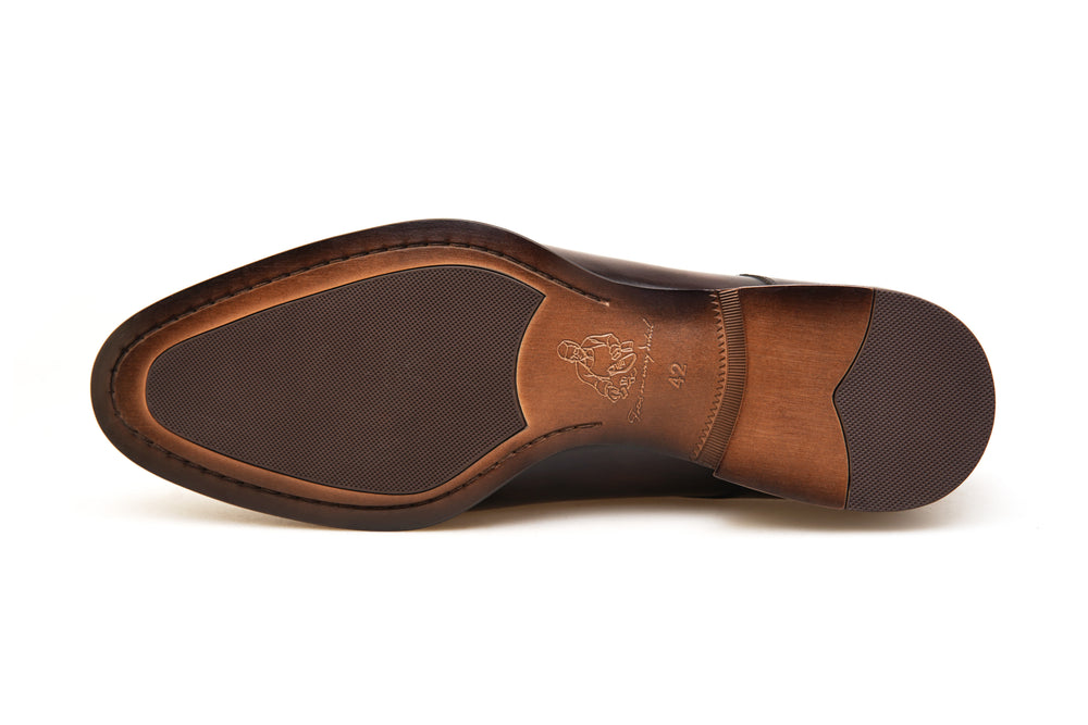 Dapper Luq Collection Double Monk Strap