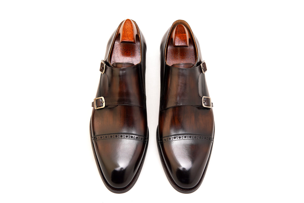 Dapper Luq Collection Double Monk Strap